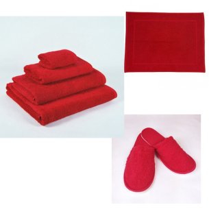 Pack baño rojo