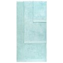 Set of 3 blue nile zero twist extra soft and ecological 100% cotton bath towels