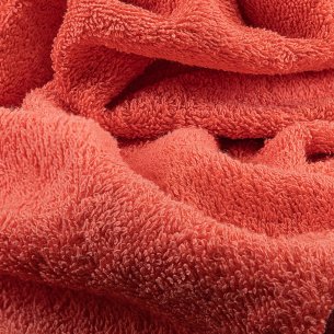 Toalla de rizo para el baño coral lisa de algodón 100% 2