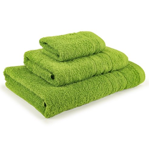Green Pistachio Towel Set made from 100% cotton