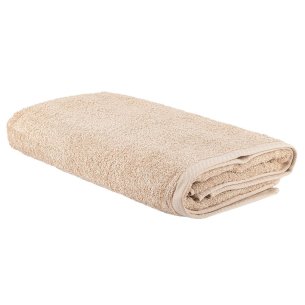 Toalla de rizo para el baño arena lisa de algodón 100%