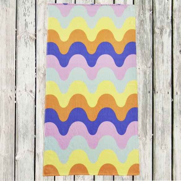 Toalla de playa de algodón 100%