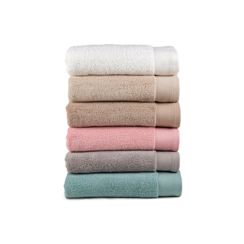 Juego 3 toallas de baño beige algodón 100%...