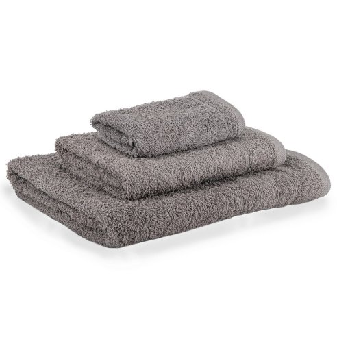 Dark Grey Towel Set made from 100% cotton