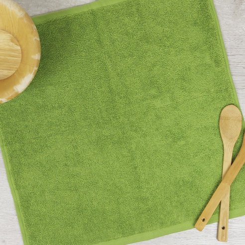 Set 6 Paños de cocina de rizo BASIC algodón 100%