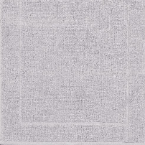 Silver Grey bath mat made from 100% cotton