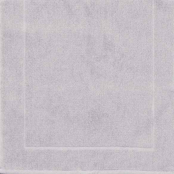 Silver Grey bath mat made from 100% cotton