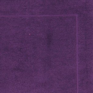 Alfombra de baño berenjena lisa de algodón 100% 2
