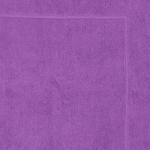 Alfombra de baño morada lisa de algodón 100% 2