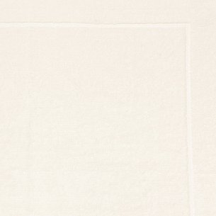 Alfombra de baño crema lisa de algodón 100% 2