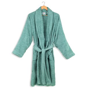 Albornoz baño a.britanny liso de algodón 100%