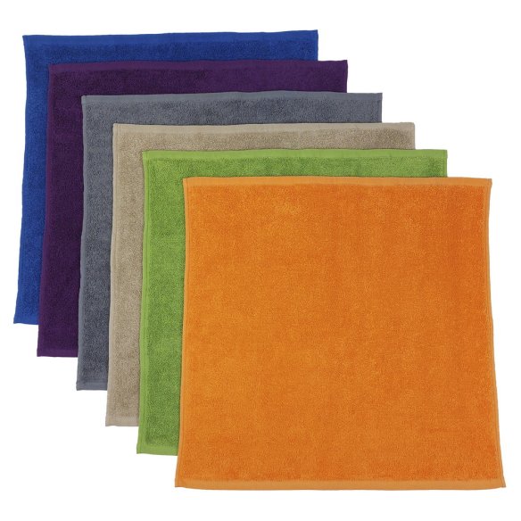 Set 6 Paños de cocina de rizo BASIC algodón 100%