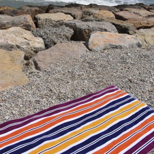 Toalla de playa de terciopelo de algodón 100% 2