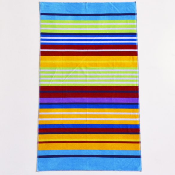 Toalla de playa de terciopelo de algodón 100%