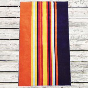 Toalla de playa de terciopelo de algodón 100%