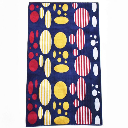 Toalla de playa de terciopelo de algodón 100%