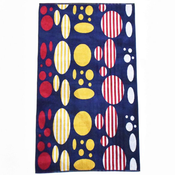 Toalla de playa de terciopelo de algodón 100%