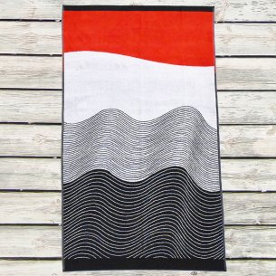 Toalla de playa de terciopelo de algodón 100%