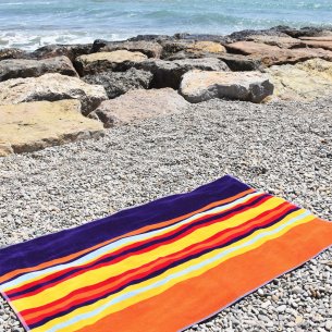 Toalla de playa de terciopelo de algodón 100% 2