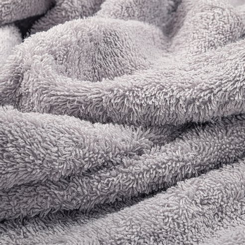 Juego de 4 Toallas "Exclusive" Gris Antracita y...