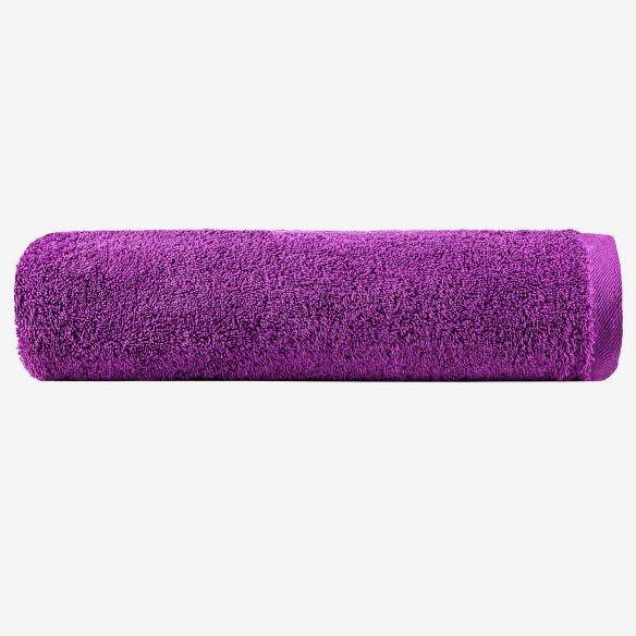 Juego de 4 Toallas "Exclusive" Morado y Azul Náutico Algodón 100%