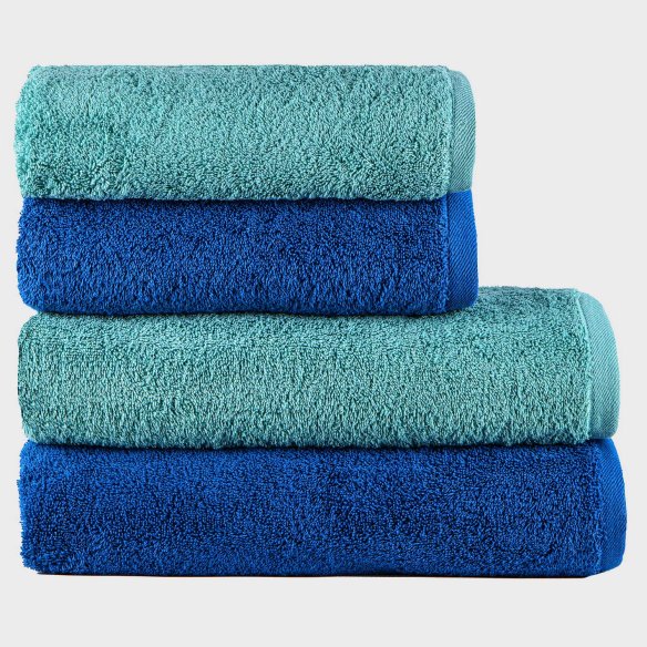 Juego de 4 Toallas "Exclusive" Náutico y A. Britanny 100%