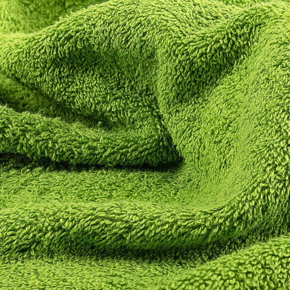 Juego de 4 Toallas Fucsia y Verde Pistacho 100% Algodón