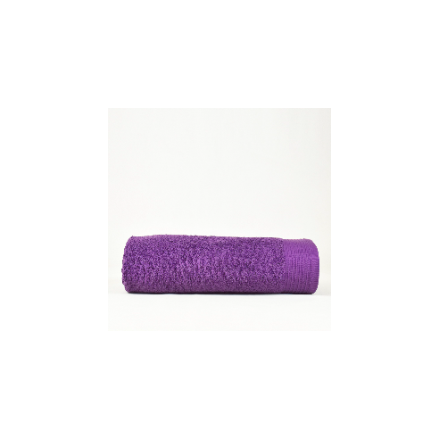 Juego de 4 Toallas Malva y Berenjena 100% Algodón