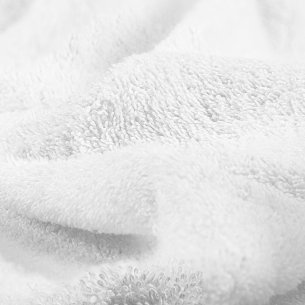 Juego de toallas blanco liso de algodón 100% 2