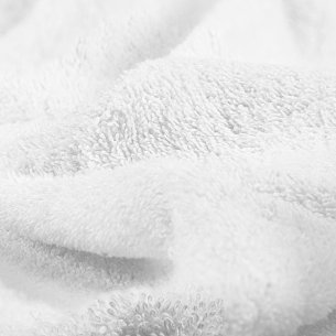 Toalla de baño blanca lisa de algodón 100% 2