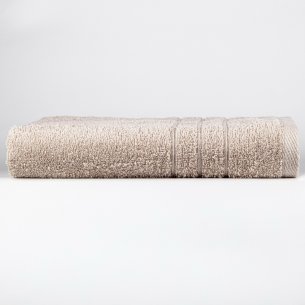 Toalla de baño arena lisa de algodón 100%