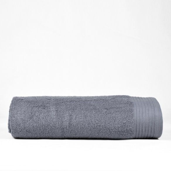 Grey 3 towels set made from 100% cotton