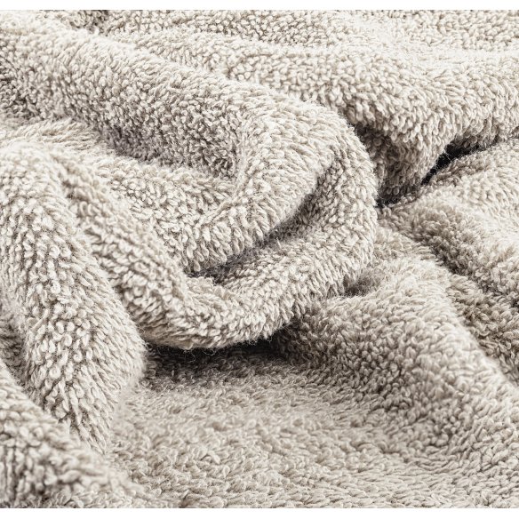 Juego toallas de baño arena Basic de algodón 100%.