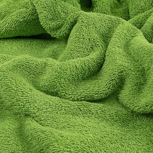 Toalla de baño verde pistacho lisa de algodón 100% 2