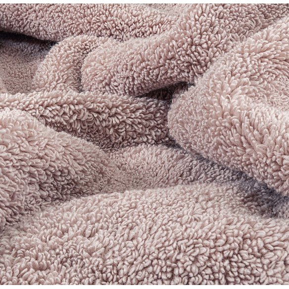 Juego 3 toallas de baño beige algodón 100% extrasuave y ecológico