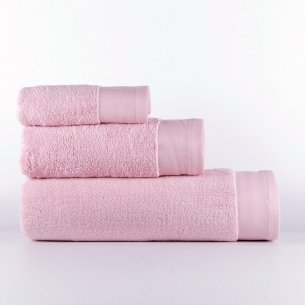 Toalla de baño rosa Zero Twist algodón 100% extrasuave y... 2