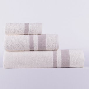 Juego de toallas beige Jeans de algodón 100%