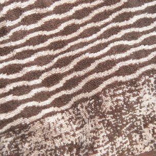 Toalla de baño visón con dibujo algodón 100% 2