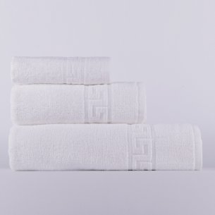 Toalla de baño blanca hostelería de algodón 100% 2