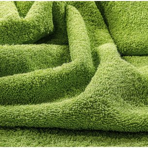 Toalla de baño verde pistacho lisa de algodón 100% 2