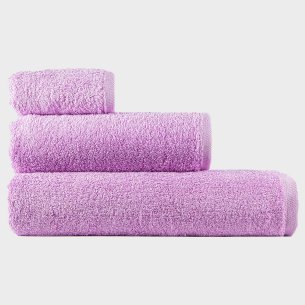 Juego toallas de baño malva EXCLUSIVE algodón 100%