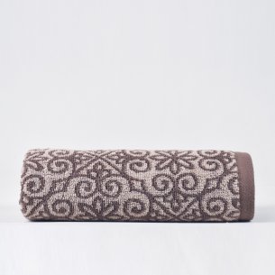 Toalla de baño visón con dibujo de algodón 100%