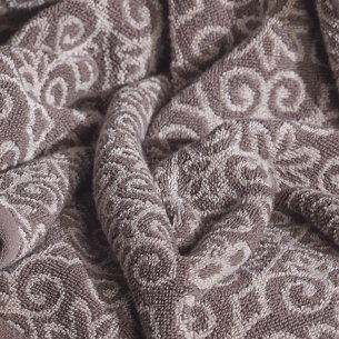 Toalla de baño visón con dibujo de algodón 100% 2