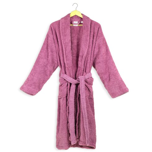 copy of Peignoir adulte de bain blanc uni 100 %...