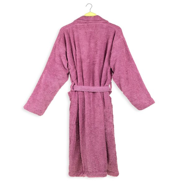 copy of Peignoir adulte de bain blanc uni 100 % coton