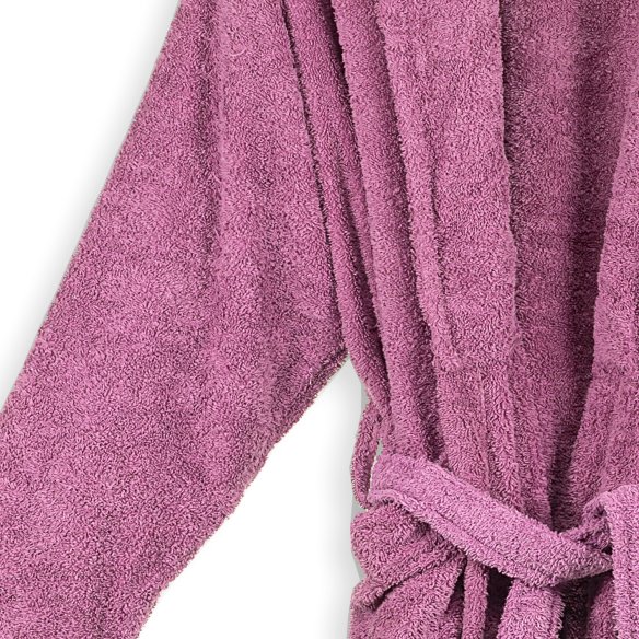 copy of Peignoir adulte de bain blanc uni 100 % coton