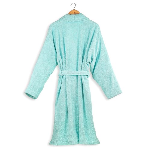 copy of Peignoir adulte de bain blanc uni 100 %...