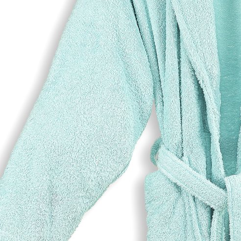 copy of Peignoir adulte de bain blanc uni 100 %...