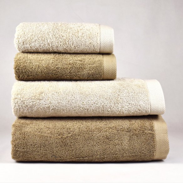 copy of Lot de serviettes gris Eternity uni 100% coton