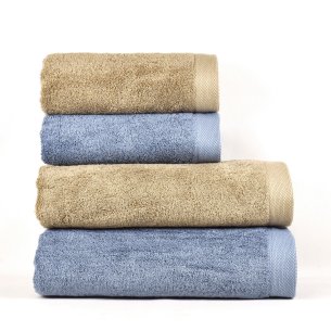 copy of Lot de serviettes gris Eternity uni 100% coton